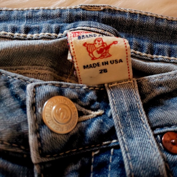 TRUE RELIGION JEANS SIZE 26 - Picture 4 of 8